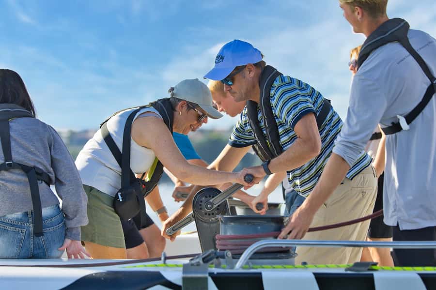 America’s Cup 2-Hour Sailing Experience Waitemata Harbour - How active is the experience?