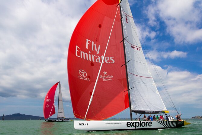 America's Cup Sailing on Auckland's Waitemata Harbour - The weather can make or break the trip