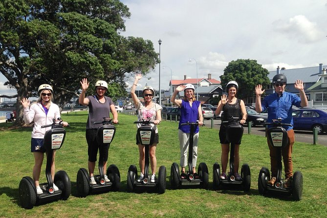 An Hour long Taste of the Segway Sensation and Sightseeing fun - Cheltenham Beach and the Rangitoto view