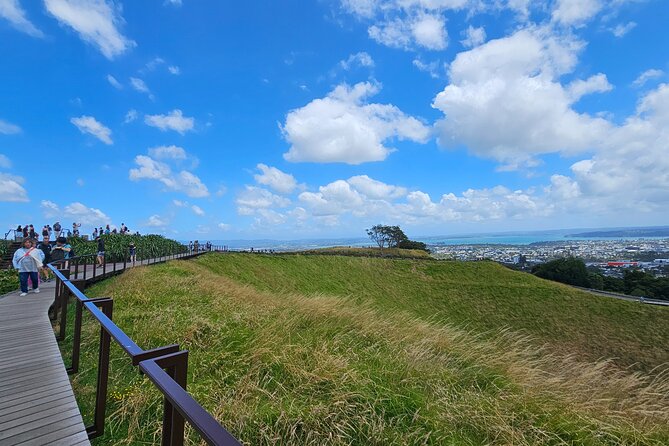 Auckland City Halfday Guide Tour - Mount Eden: the tour’s strongest viewpoint