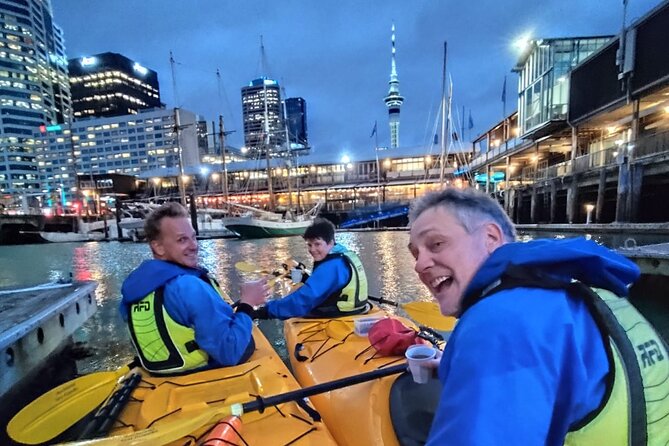 Auckland City Lights Night Kayaking Tour - Wynyard Quarter and the waterfront districts