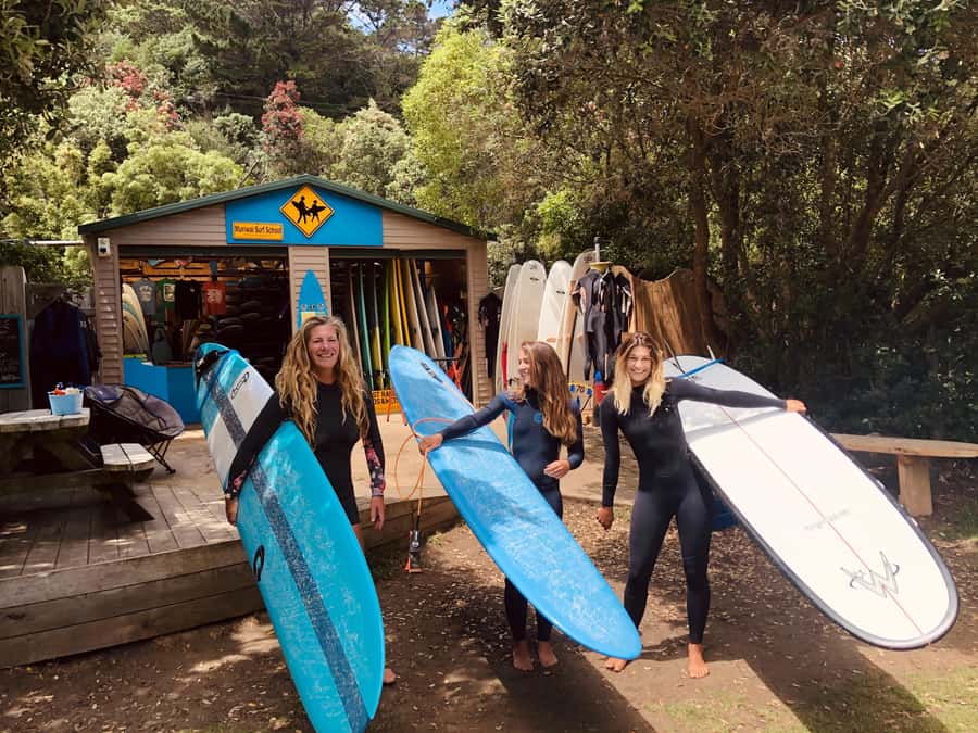 Auckland: Group Surfing Lesson with Muriwai Surf School - Reading the waves before you enter the water
