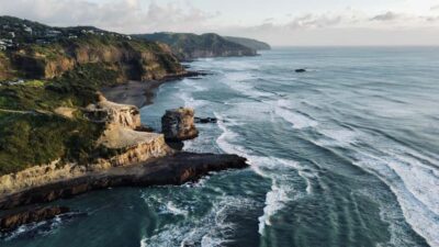 Group Surfing Lesson with Muriwai Surf School