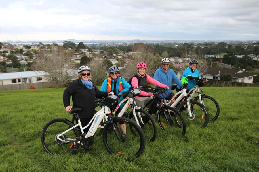Auckland Half-Day Ebike Tour Excursion - The final return to central Auckland
