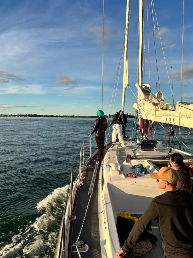 Auckland Harbour 1.5-Hour Sailing Cruise - Setting out from Viaduct Harbour