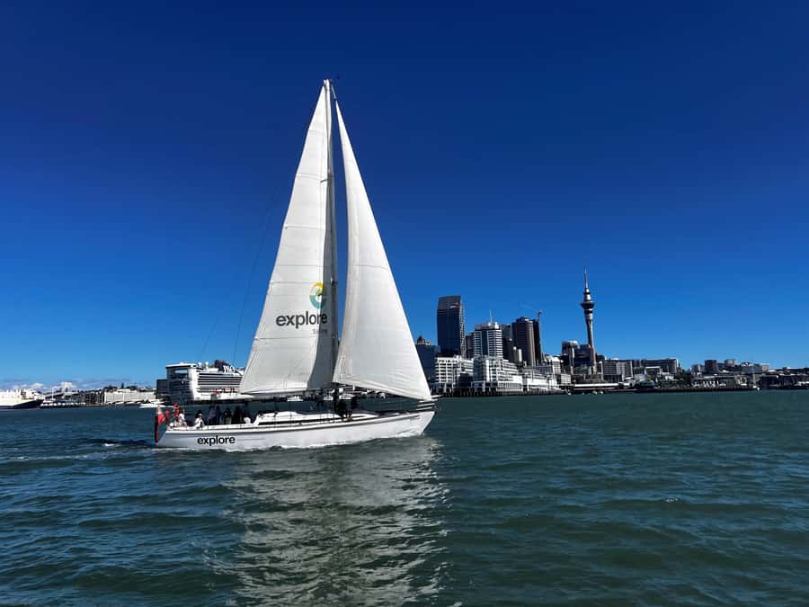 Auckland Harbour 1.5-Hour Sailing Cruise - The 90-minute route across Waitematā Harbour