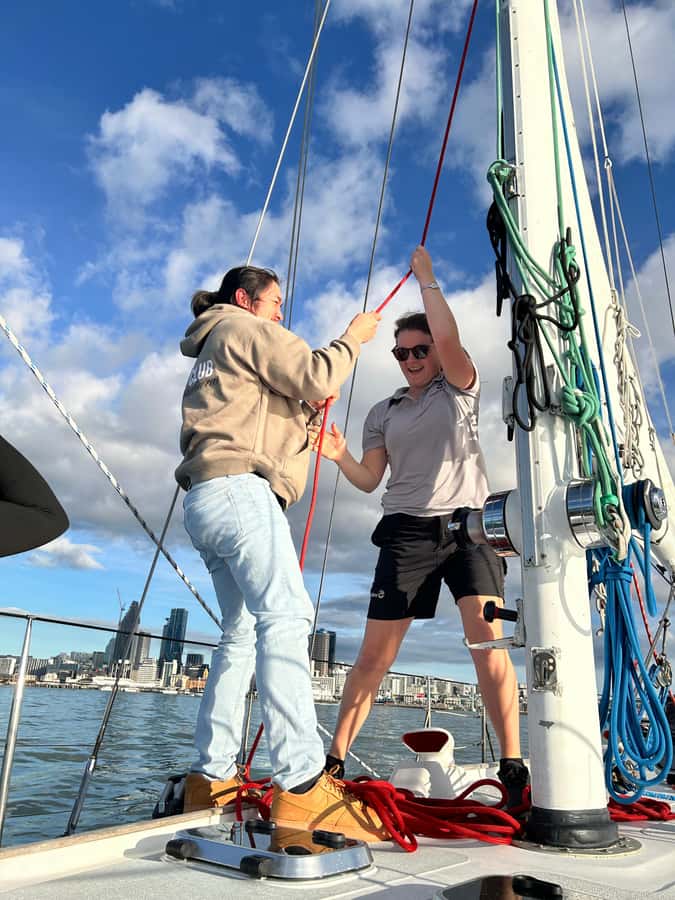 Auckland Harbour 1.5-Hour Sailing Cruise - What the crew add to the trip