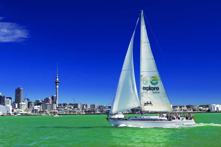Auckland Harbour 1.5-Hour Sailing Cruise - A real yacht, not a harbor shuttle