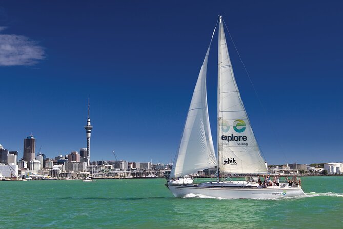 Auckland Harbour Sailing Experience - Motoring through the harbor first