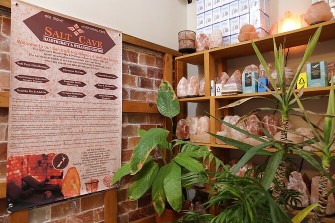 Auckland Salt Cave Halotherapy - Bring two bath towels, not just a hand towel