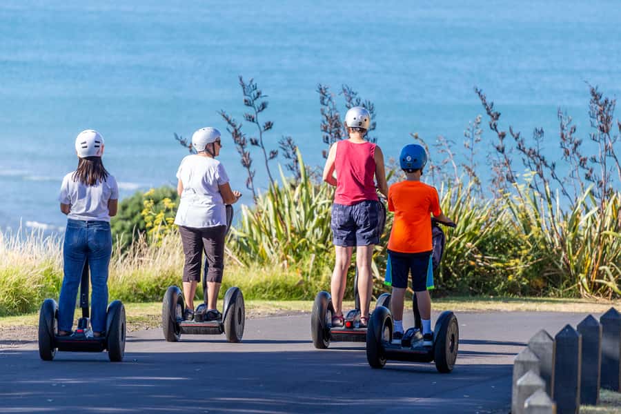 Auckland: Segway to North Head Volcano Summit - Tunnels, gun emplacements, and stories underground