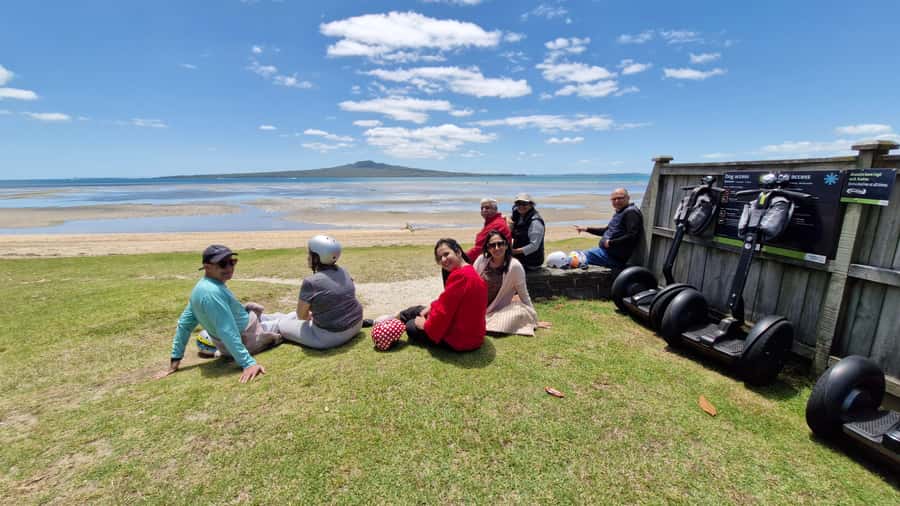 Auckland: Segway to North Head Volcano Summit - The final hill and return to the terminal