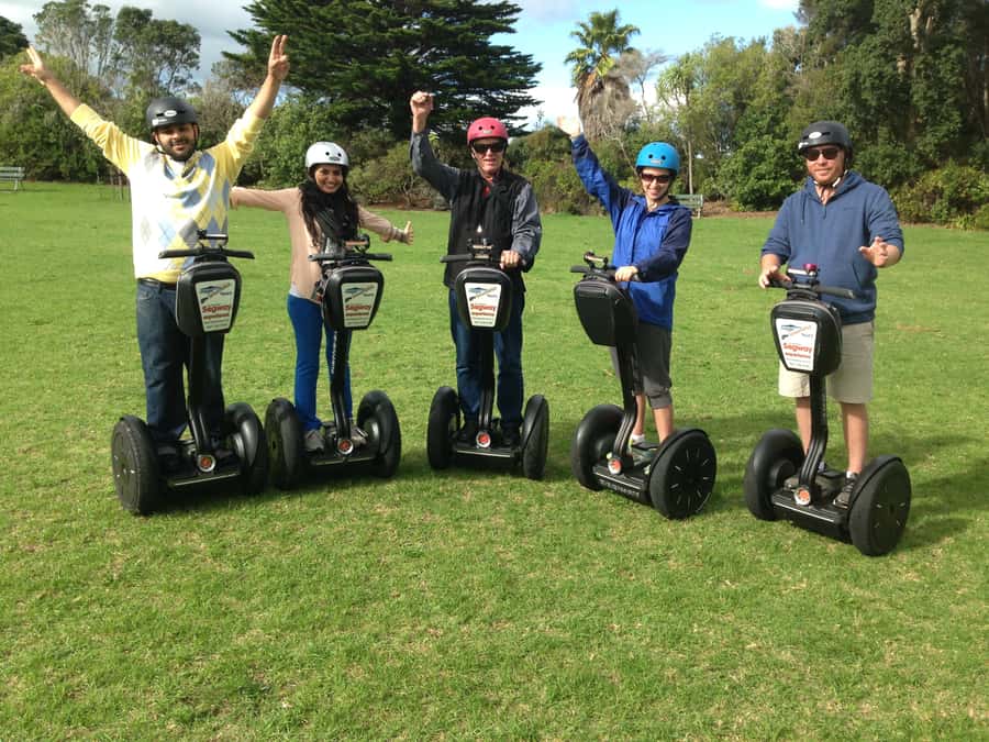 Auckland: Segway Tour to Mount Victoria - Waterfront paths, grassy slopes, and Cambria Reserve