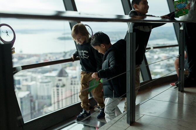 Auckland Sky Tower General Admission Ticket - Sunset and nighttime timing