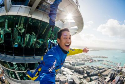 SkyJump with Sky Tower Entry Ticket