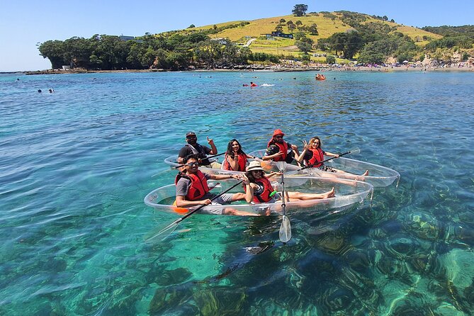 Clearyak hire at Goat Island Marine Reserve - A private paddle, not a group tour