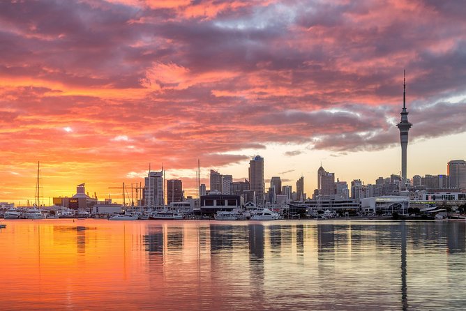 Discover Auckland City Tour: The City of Sails - Mount Eden and the final wide view
