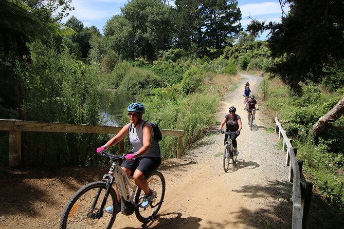 Full Day Ebike Tour in Karangahake Gorge (ex Auckland) - Paeroa and the final ride home