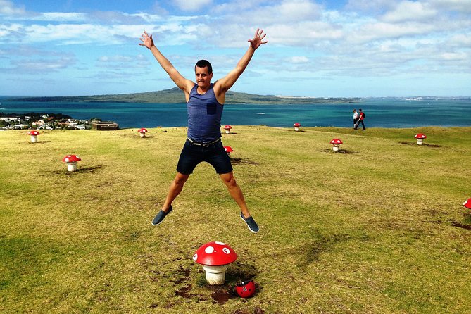 Guided Segway Tour to the summit of Mt Victoria in Devonport Auckland - Learning the Segway before the ride