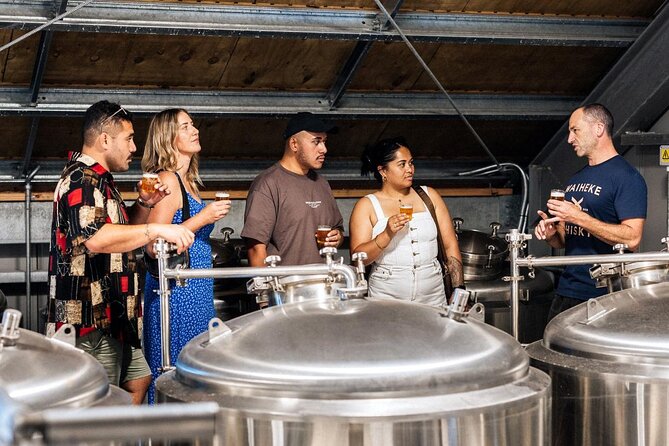 Heke Brewery and Distillery Tour in Waiheke Island with samples - Group size, access and cancellation