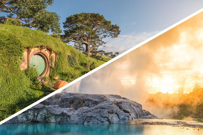 Hobbiton & Rotorua Small Group Tour including Te Puia from Auckland - One day, two very different New Zealand experiences