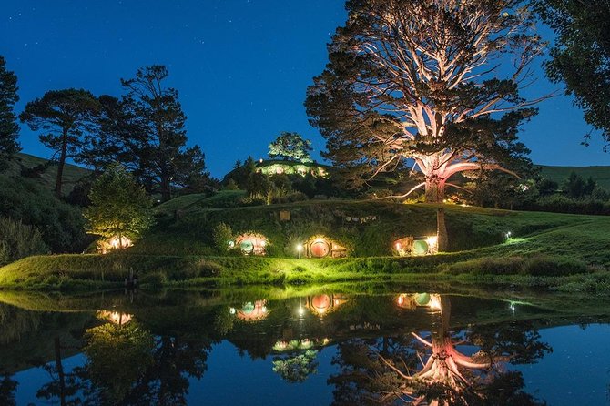Hobbiton & Waitomo Caves Small Group Tour from Auckland inc Lunch - What the $235.20 price includes