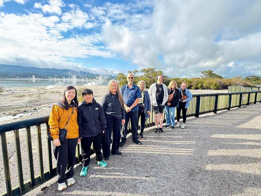 Hobbiton, Waitomo, Rotorua & Taupo 2-Day Tour from Auckland - Wai-O-Tapu and Lady Knox on the second morning