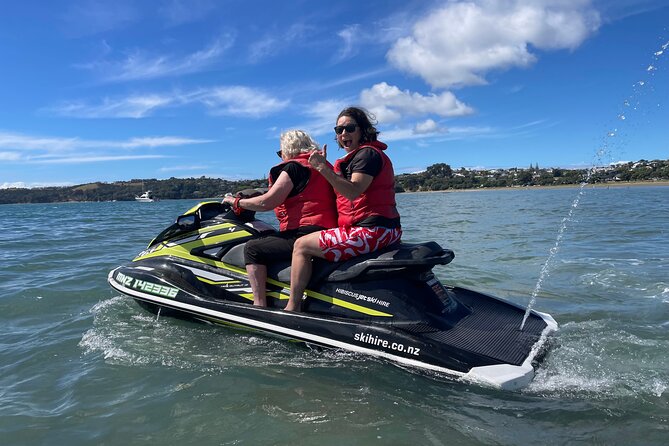 Jet Ski Hire Auckland - Experience the Fun with the Best Operator - Leaving Manly for the Hauraki Gulf