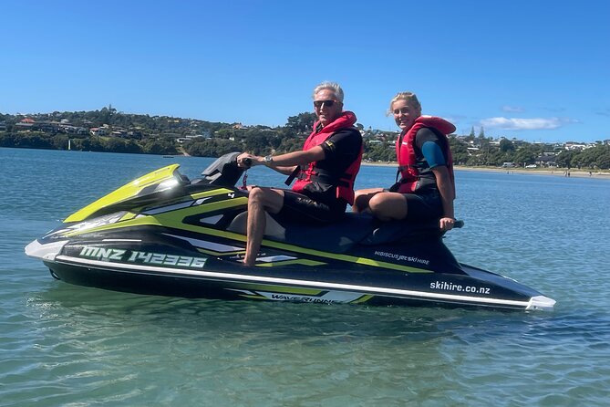 Jet Ski Hire Auckland - Experience the Fun with the Best Operator - Fishing from a fully equipped Jet Ski