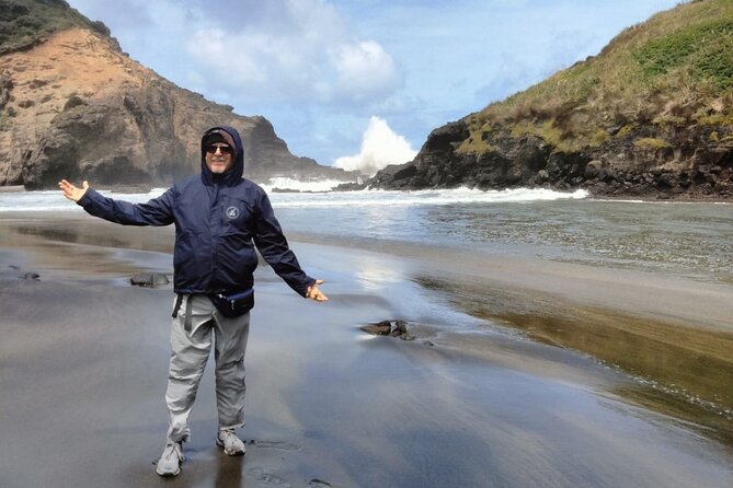 Piha Beach - Walking through rainforest to Kitekite Falls