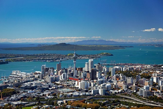 Private Auckland City Tour For Small Group in a luxury vehicle. - Mount Eden puts Auckland at your feet