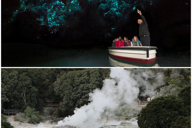 Rotorua and Waitomo Caves Day Trip from Auckland -Smaller Groups - Te Puia: Māori arts, boiling ground, and a useful lunch stop