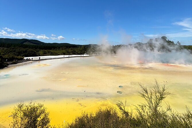 Rotorua & Taupo DayTour with Waiotapu & Huka Falls from Auckland - Waiotapu Thermal Wonderland and Lady Knox