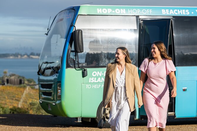 Waiheke Island Hop-On Hop-Off Explorer Bus - Stops 5 and 9: Stonyridge, Te Motu, and Wild Estate