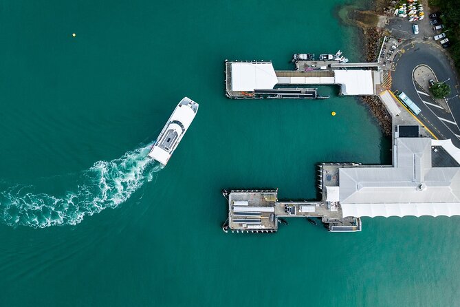 Waiheke Reserve Ferry Service to Waiheke Island - Arriving at Matiatia Ferry Terminal