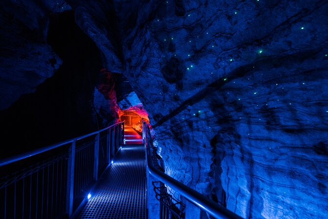 Waitomo Glowworm & Ruakuri Twin Cave Experience - Small Group Tour From Auckland - Fitness, access, and cave rules